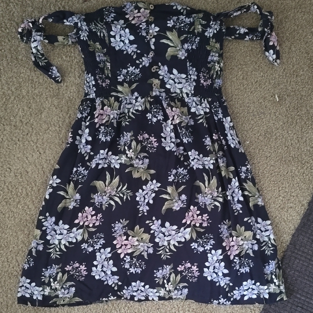 Floral Off-Shoulder Dress